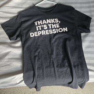 Casual Black Graphic Tee